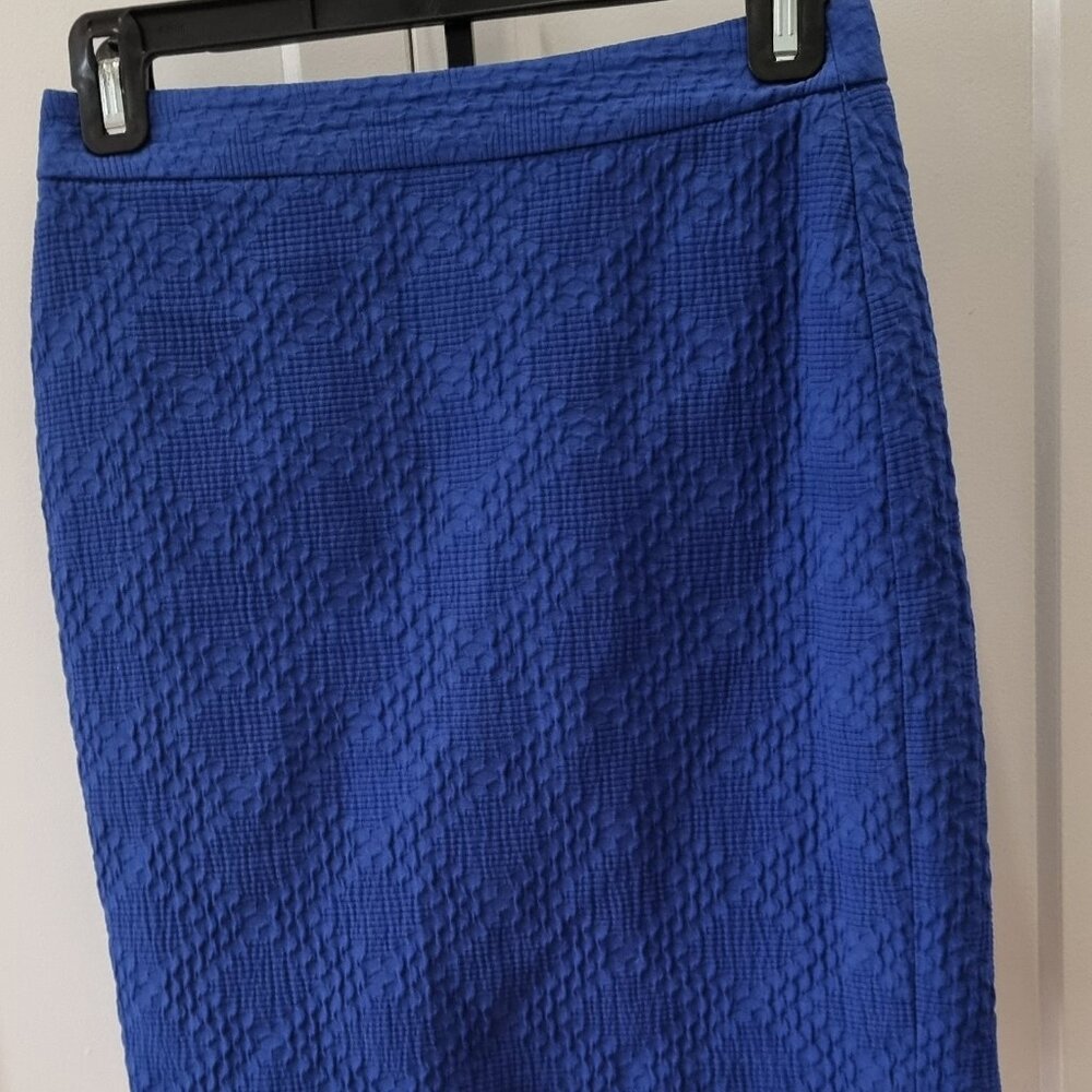 Banana Republic cobalt blue pencil skirt